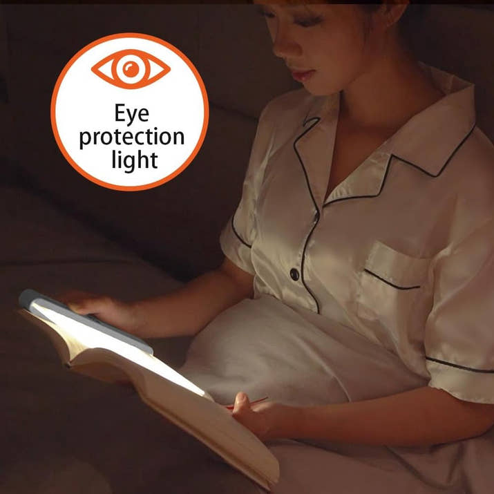 FlatLight™ Boeklamp | Draadloos lezen in het donker