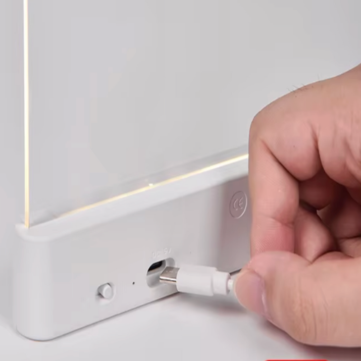 FlatLight™ Boeklamp | Draadloos lezen in het donker