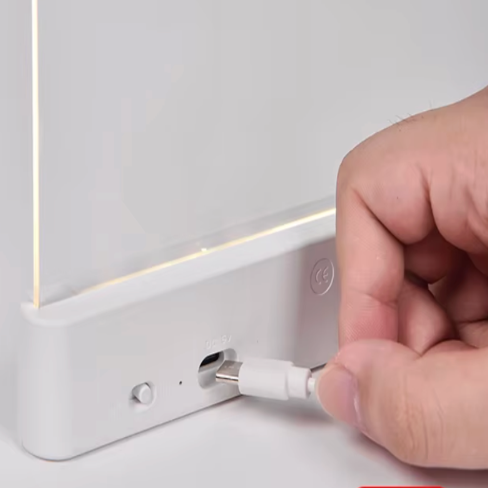 FlatLight™ Boeklamp | Draadloos lezen in het donker