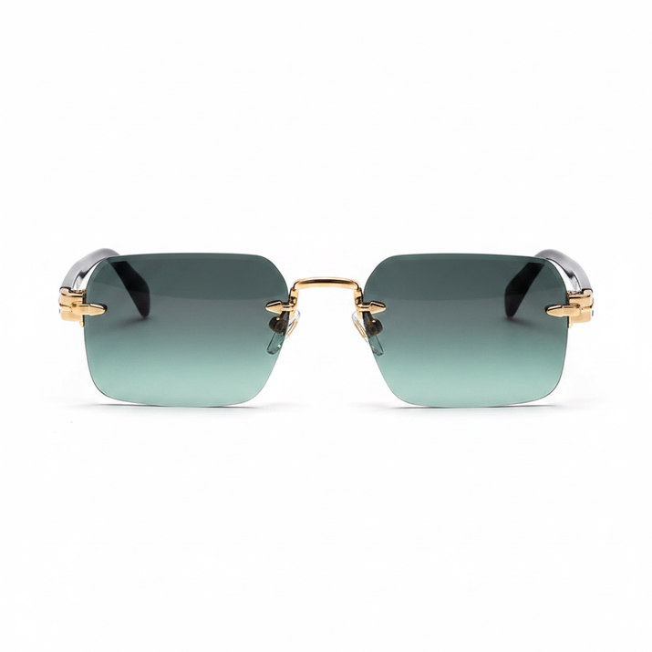 Luxe zonnebril productfoto wit