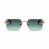 Luxe zonnebril productfoto wit