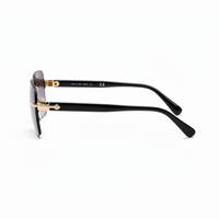 MONARQUE Rimless Sunglasses - Side View