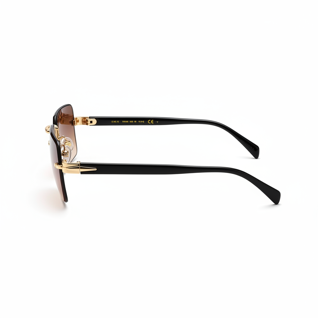 Monarque sunglasses mirrored side view