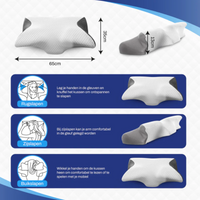 NeckRelief™ | Orthopedisch Kussen tegen Nekpijn